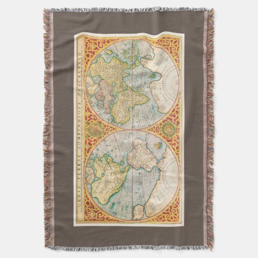 Couverture Orbis terrae compendiosa description : quam ex mag (devant Vertical)