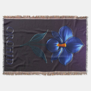 Couverture Orchidée bleue