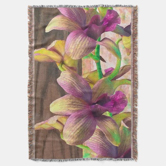 Couverture Orchidées en floraison (devant Vertical)