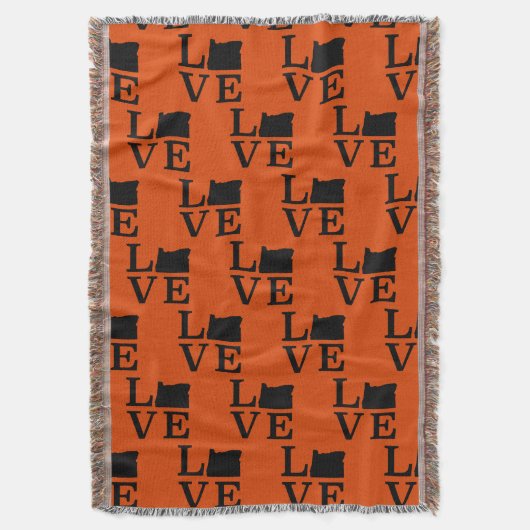 Couverture Oregon LOVE Black (devant Vertical)