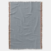 Couverture Oreiller rond Plaid bleu intemporel (devant Vertical)