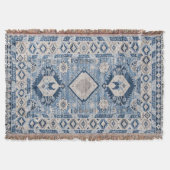 Couverture Oriental Antique Bleu Kilim Rug (Devant)