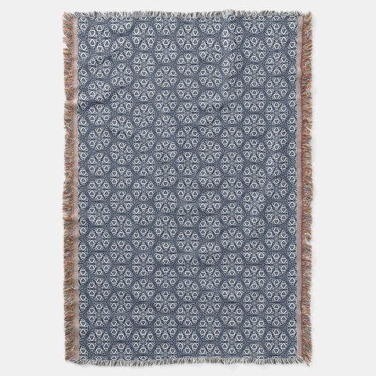 Couverture Oriental Bleu ottoman Turc Tracery Vector Art (devant Vertical)