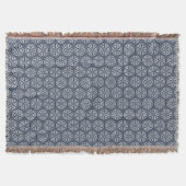 Couverture Oriental Bleu ottoman Turc Tracery Vector Art (Devant)