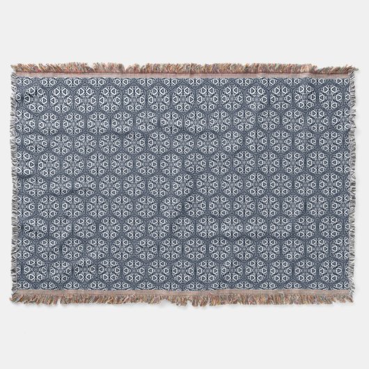 Couverture Oriental Bleu ottoman Turc Tracery Vector Art (Devant)