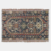 Couverture Oriental Persian Bijo 19c Empreinte de tapis (Devant)