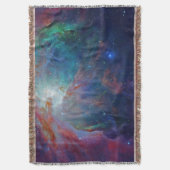 Couverture Orion Nebula chatoyant bleu NASA (devant Vertical)