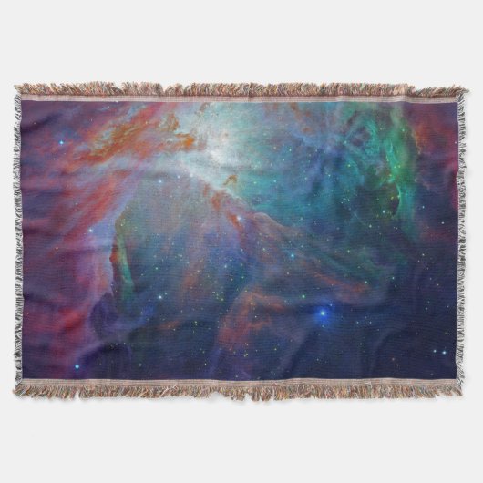 Couverture Orion Nebula chatoyant bleu NASA (Devant)