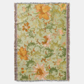 Couverture Ornement chinois vintage Jones Flowers (devant Vertical)