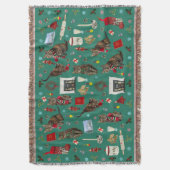 Couverture Ornement de chat de Noël à jeter (devant Vertical)