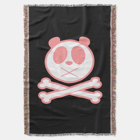 Couverture Os croisé Panda - Rose (devant Vertical)