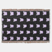 Couverture Os croisé Panda - Violet (Devant)