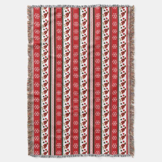 Couverture Otter Ugly Christmas Sweater Pattern (devant Vertical)
