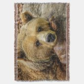 Couverture Ours Brown sauvage (devant Vertical)