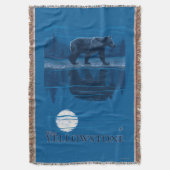 Couverture Ours dans le clair de lune - Yellowstone (devant Vertical)
