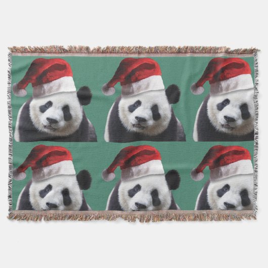 Couverture Ours de panda Noël (Devant)