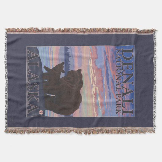 Couverture Ours et CUB - parc national de Denali, Alaska (Devant)