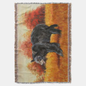 Couverture Ours noir en forêt d'automne (devant Vertical)