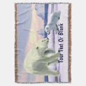 Couverture Ours Polaire - Mama Nez Meilleur (devant Vertical)