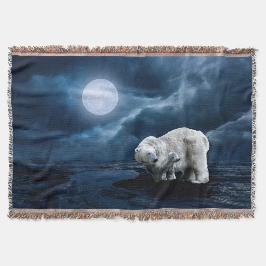 Couverture Ours polaires et Pleine lune (Devant)
