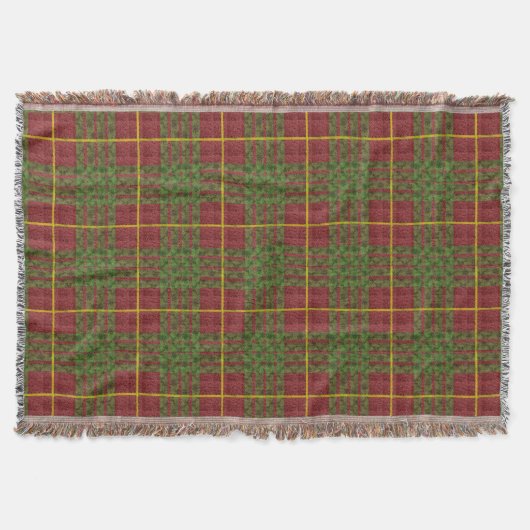 Couverture Pacifique Nord-Ouest Tartan (Devant)