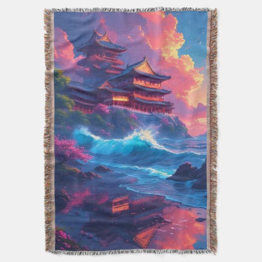 Couverture Pagode Dreamwave au bord de la mer (devant Vertical)