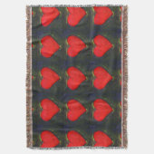 Couverture Painted Heart Throw Blanket (devant Vertical)