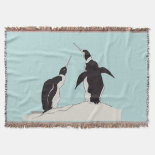 Couverture paire de pingouins