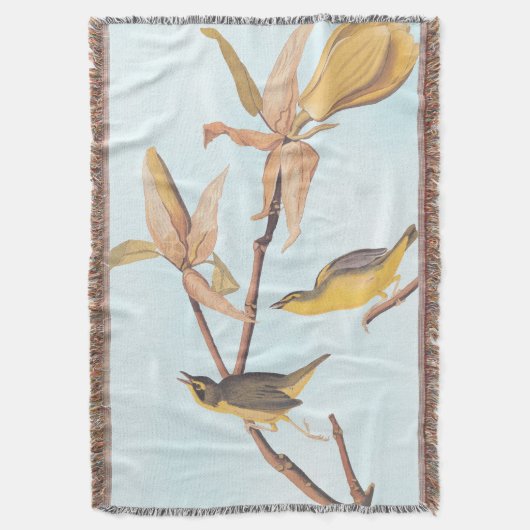 Couverture Paire d'oiseaux de Paruline du Kentucky d'Audubon  (devant Vertical)