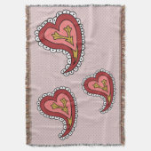 Couverture Paisley Heart Thaillot (devant Vertical)