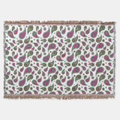 Couverture Paisley Motif Lance Blanket (Devant)