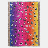 Couverture Paisley Rainbow (devant Vertical)