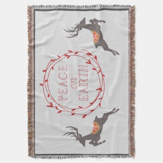 Couverture Paix sur Terre Reindee vacances (devant Vertical)