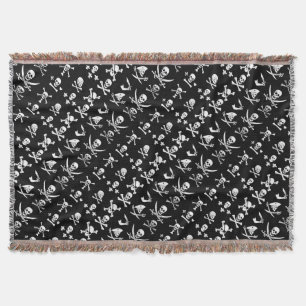COUVERTURE PÂLE DE PIRATES NOIRES, OBJETS TRAVERSÉS, ÉPINES
