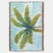 Couverture Palmier Tropical Beach par beau temps (devant Vertical)