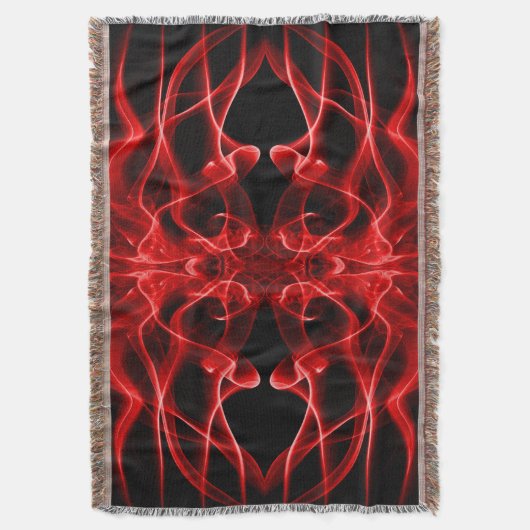 Couverture Panaches de Fumée Rouge sur Fond Noir (devant Vertical)