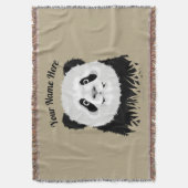 Couverture Panda Bear Lance Blanket (devant Vertical)