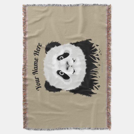 Couverture Panda Bear Lance Blanket (devant Vertical)