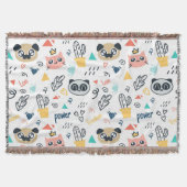 Couverture Panda et amis joueurs - animal mignon (Devant)