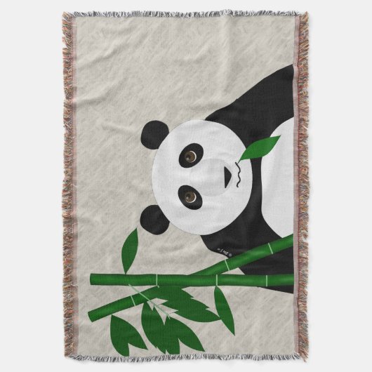 Couverture Panda Throw Blanket (devant Vertical)