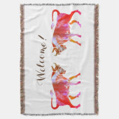 Couverture Panneau Aquarelle Taurus (devant Vertical)