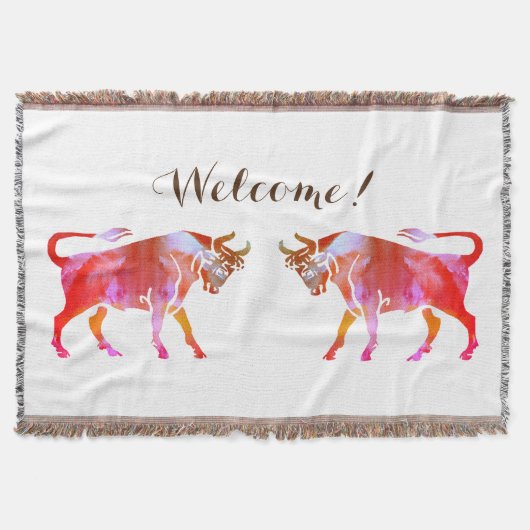 Couverture Panneau Aquarelle Taurus (Devant)