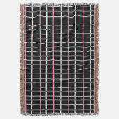 Couverture Panneau de fenêtre Impression en noir et blanc ave (devant Vertical)