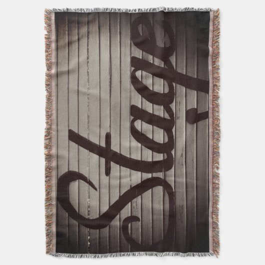 Couverture Panneau Vintage "Stage" (devant Vertical)