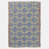 Couverture Panneaux d'art étoile de David bleu or (devant Vertical)