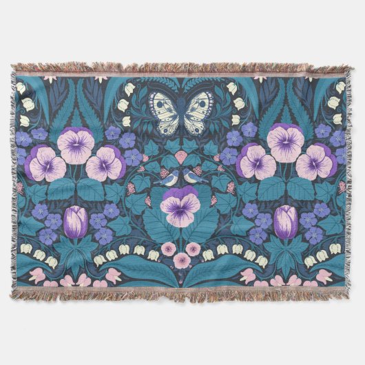 Couverture Pansies, oiseaux et papillons (Devant)