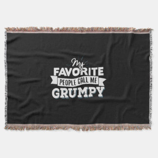 Couverture Papa Cadeau Mes Favoris Les Gens M'Appelent Grumpy
