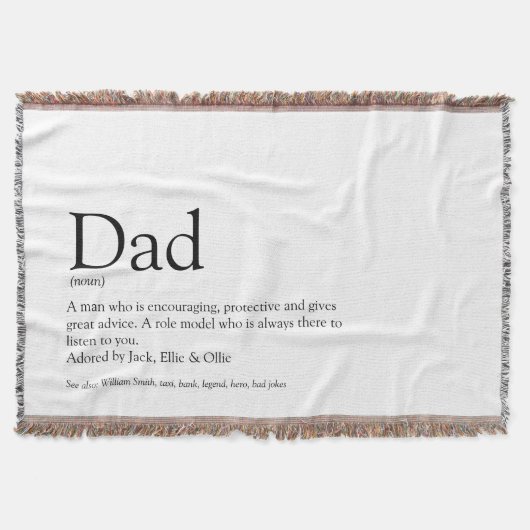 Couverture Papa, Daddy, Définition de Père Noir et Blanc (Devant)
