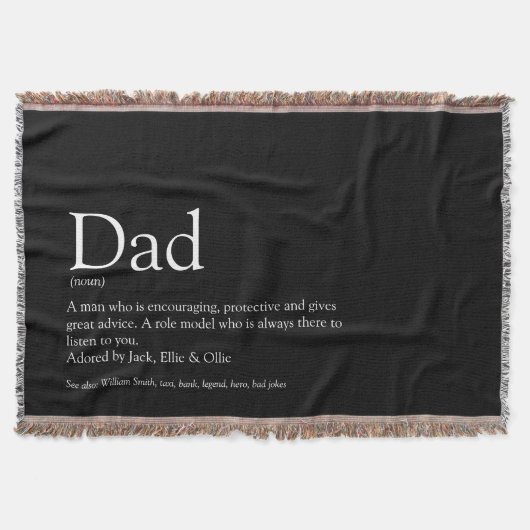 Couverture Papa, Daddy, Définition de Père Noir et Blanc (Devant)