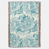 Couverture Papier à peintres et papillons, lagon Bleu (devant Vertical)